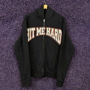 Billie Eilish Hit Me Hard and Soft The Tour Zip-Up Hoodie L